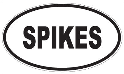 SPIKES - Oval Magnet