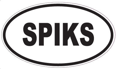 SPIKS - Oval Magnet