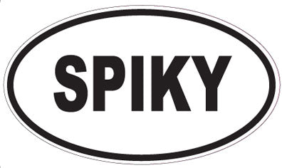 SPIKY - Oval Magnet