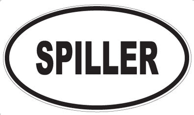 SPILLER - Oval Magnet