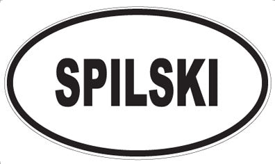 SPILSKI - Oval Magnet