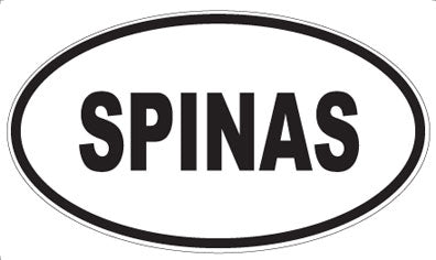 SPINAS - Oval Magnet