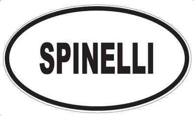 SPINELLI - Oval Magnet