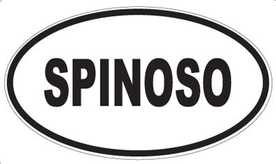 SPINOSO - Oval Magnet