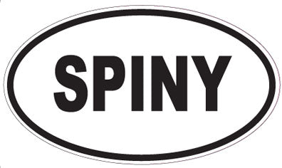 SPINY - Oval Magnet