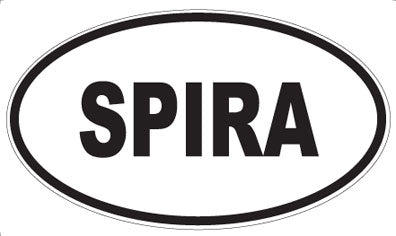 SPIRA - Oval Sticker