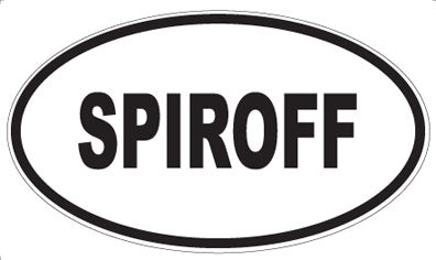 SPIROFF - Oval Magnet