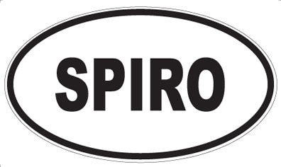 SPIRO - Oval Magnet