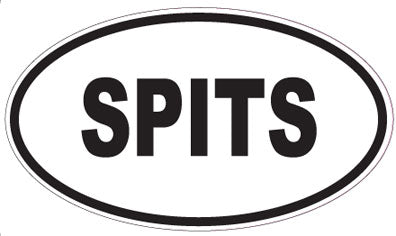 SPITS - Oval Magnet