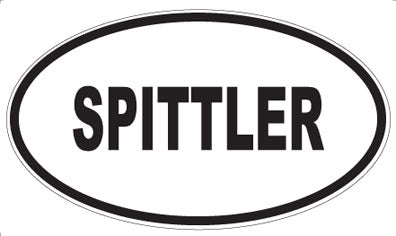 SPITTLER - Oval Magnet
