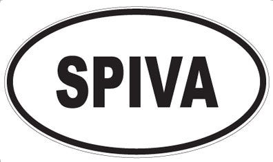 SPIVA - Oval Magnet