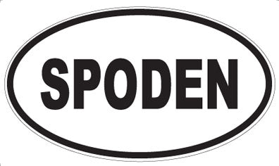 SPODEN - Oval Magnet