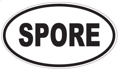 SPORE - Oval Magnet