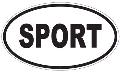 SPORT - Oval Magnet