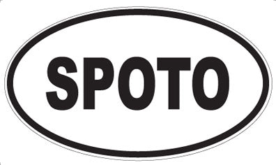 SPOTO - Oval Magnet