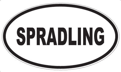 SPRADLING - Oval Sticker