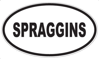 SPRAGGINS - Oval Magnet