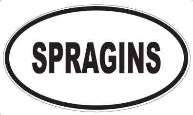 SPRAGINS - Oval Magnet