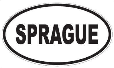 SPRAGUE - Oval Magnet