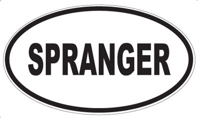SPRANGER - Oval Magnet