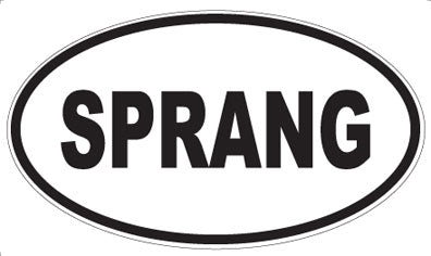 SPRANG - Oval Magnet