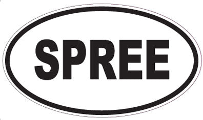 SPREE - Oval Magnet