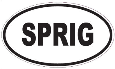 SPRIG - Oval Magnet