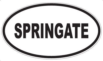 SPRINGATE - Oval Magnet