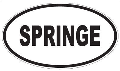 SPRINGE - Oval Magnet