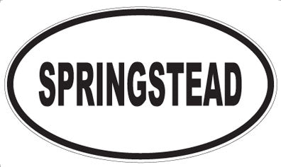 SPRINGSTEAD - Oval Magnet