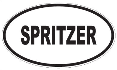 SPRITZER - Oval Magnet