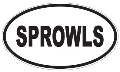 SPROWLS - Oval Magnet