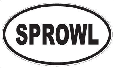 SPROWL - Oval Magnet