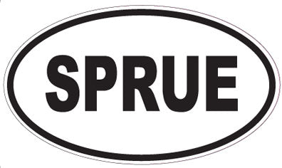 SPRUE - Oval Magnet