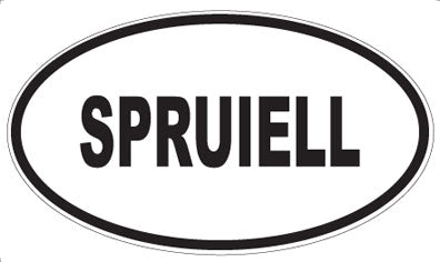 SPRUIELL - Oval Magnet