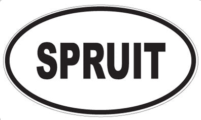 SPRUIT - Oval Magnet