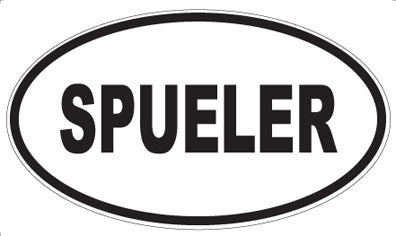SPUELER - Oval Magnet