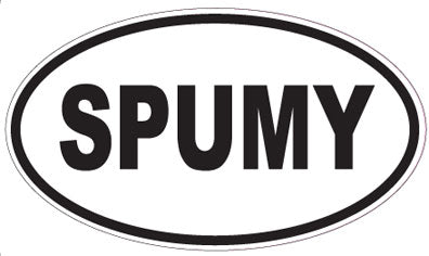 SPUMY - Oval Magnet