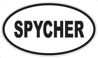 SPYCHER - Oval Magnet