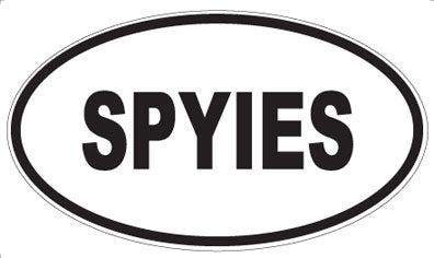 SPYIES - Oval Magnet