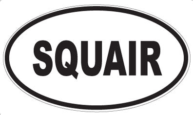 SQUAIR - Oval Magnet