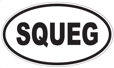 SQUEG - Oval Magnet