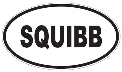 SQUIBB - Oval Magnet