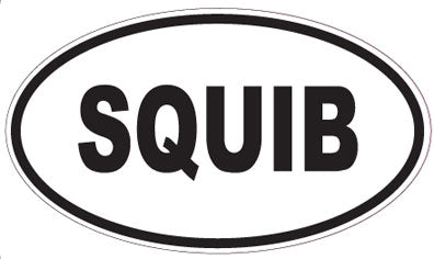SQUIB - Oval Magnet