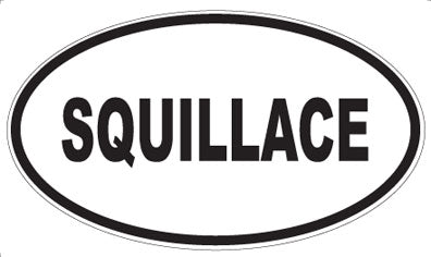 SQUILLACE - Oval Magnet