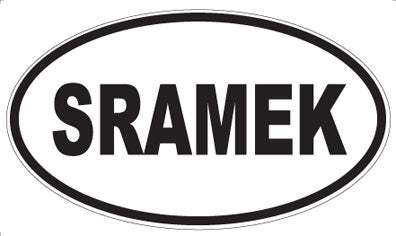 SRAMEK - Oval Magnet