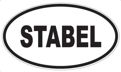 STABEL - Oval Magnet