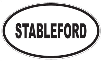 STABLEFORD - Oval Magnet