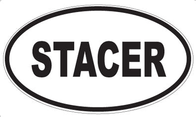 STACER - Oval Magnet