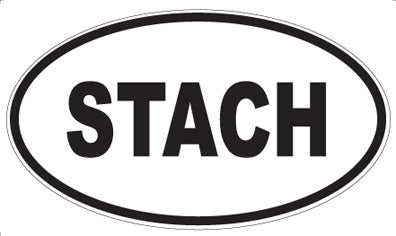 STACH - Oval Magnet